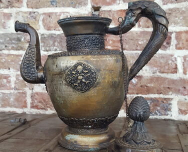 bronze copper decorative indian tea pot homeware kitchen