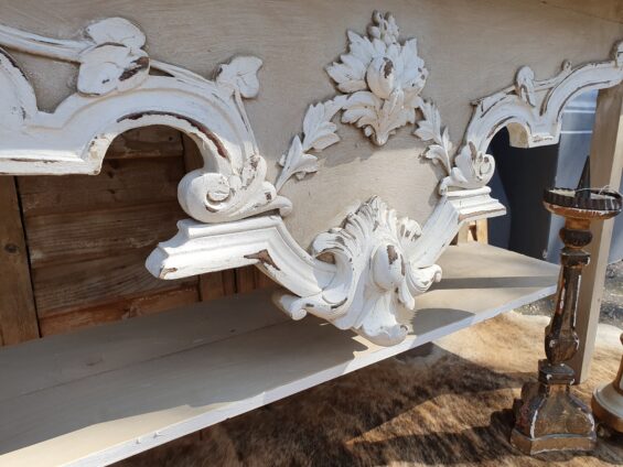painted wooden console table furniture
