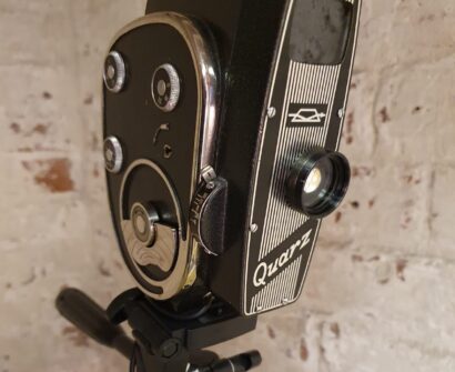 1960's zoom quarz cine camera tripod lamp lighting