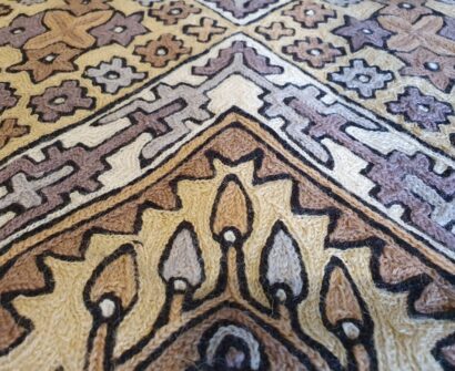 handwoven tribal pattern rug deocrative homewares