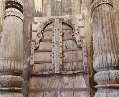 arch top wooden reclaimed indian doors decorative artefacts homewares art