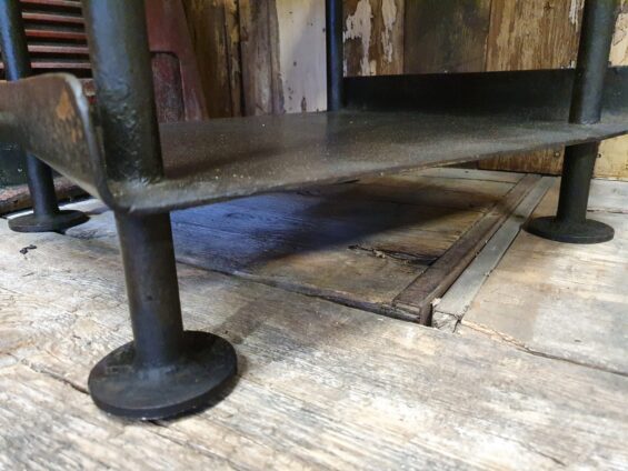 vintage steel engineers stand furniture tables storage
