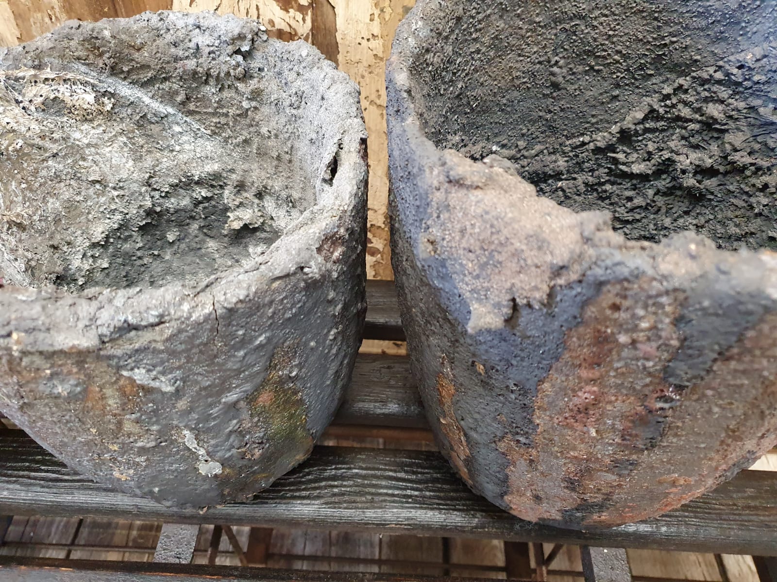 Vintage Foundry Crucibles