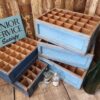 painted wooden bottle crates decorative homewares