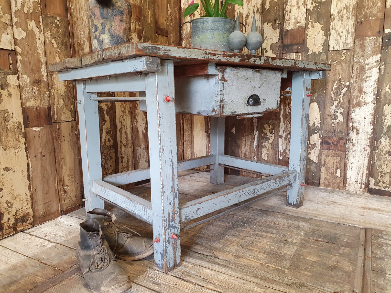 Rustic Kitchen Console, Kitchen Console Table With Stools