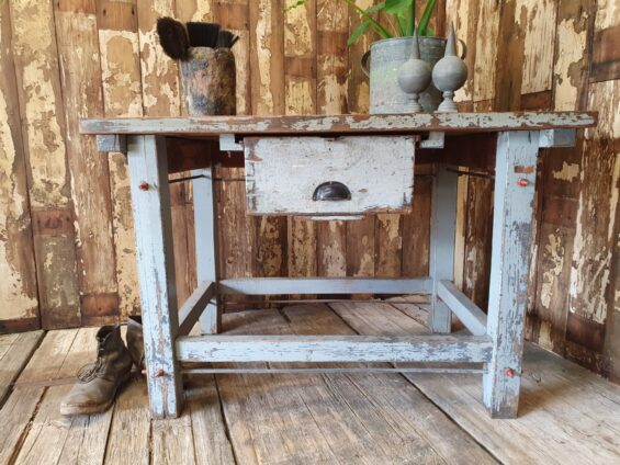 painted rustic console table furniture tables