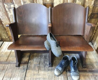 Belgian wooden cinema seats seating occasional chairs