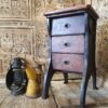 bespoke cabinet cast iron industrial legs and three wooden drawers furniture drawers