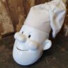model of a chefs head decorative artefacts art homewares