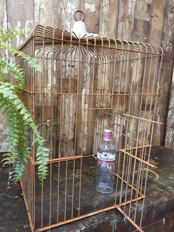vintage metal birdcage decorative homewares garden