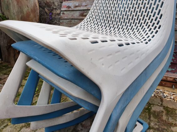 myto plastic chairs by plank garden furniture seating occasional chairs