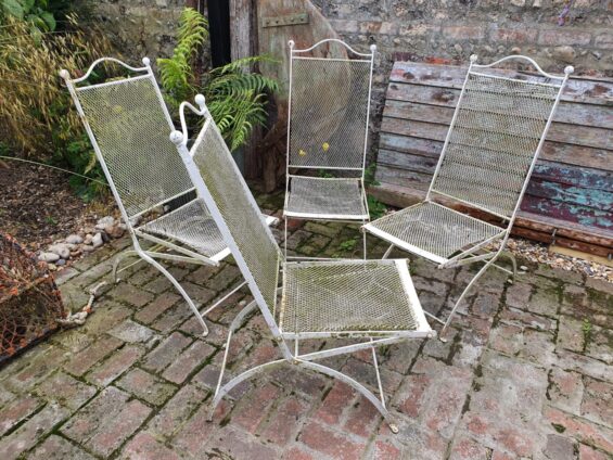chain mail garden chairs garden furniture