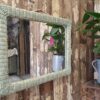 rectangular rattan mirror mirrors