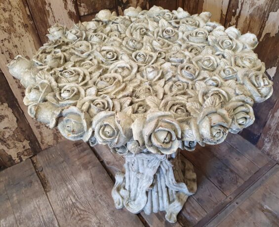 Sculptured Rose Table