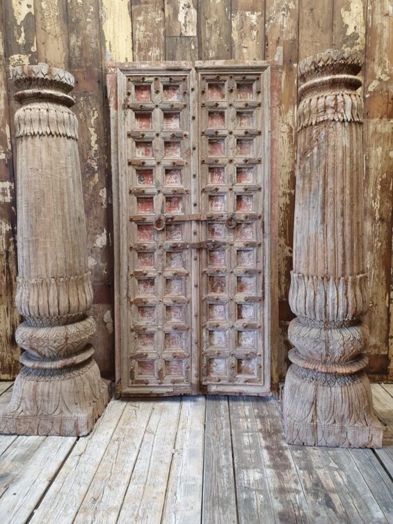 teak indian doors deccorative artefacts gardens