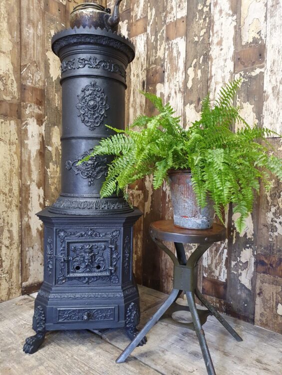 cast iron scandinavian log burner decorative homewares garden decorative