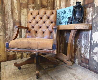 leather swivel desk chair seating occasional chairs