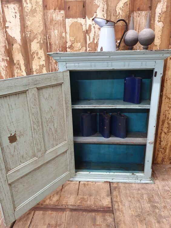 painted hardwood single shelved cupboard furniture cupboards and cabinets