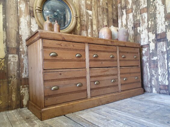 pine drapers 6 drawer unit furniture drawers