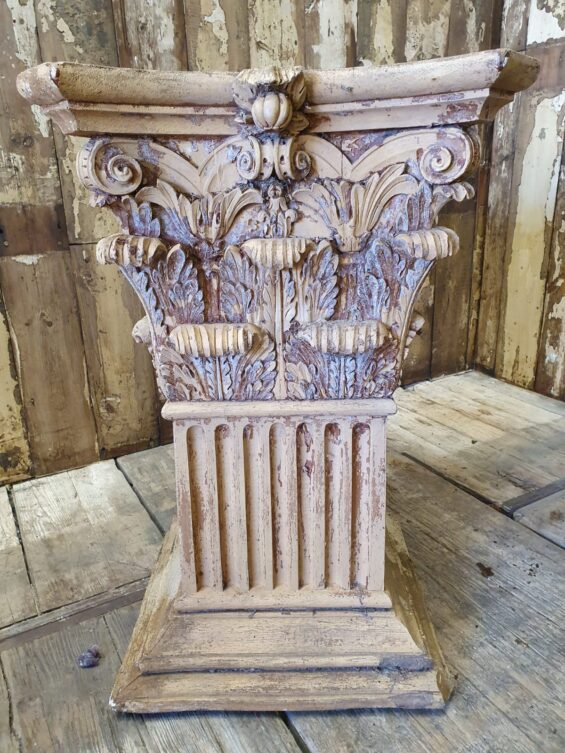 short composite corinthian column plinth garden decorative homewares
