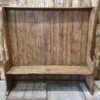 pine bench settle seating occasional chairs