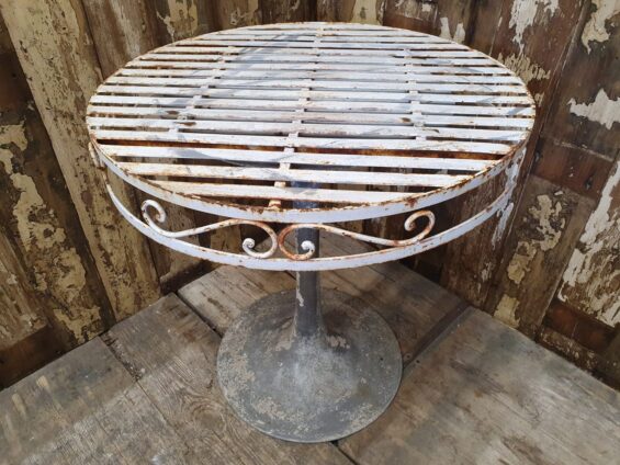 round metal garden table furniture