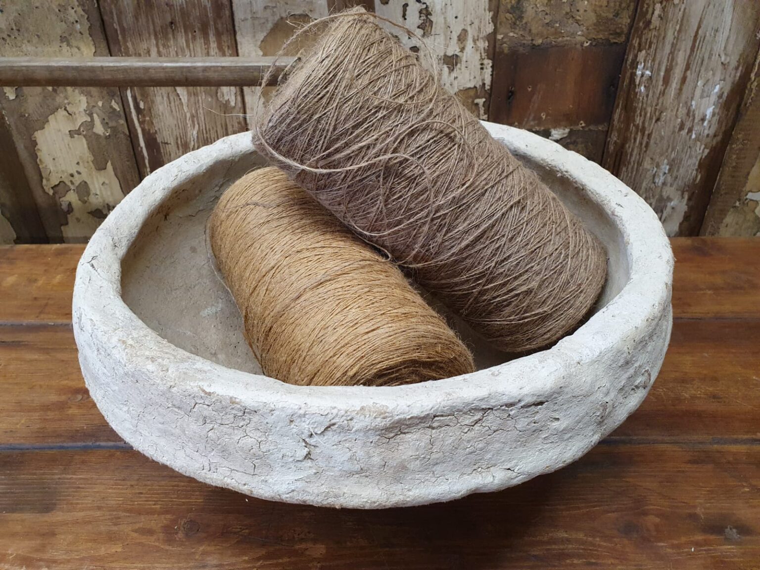 Large Papier Mache Bowls