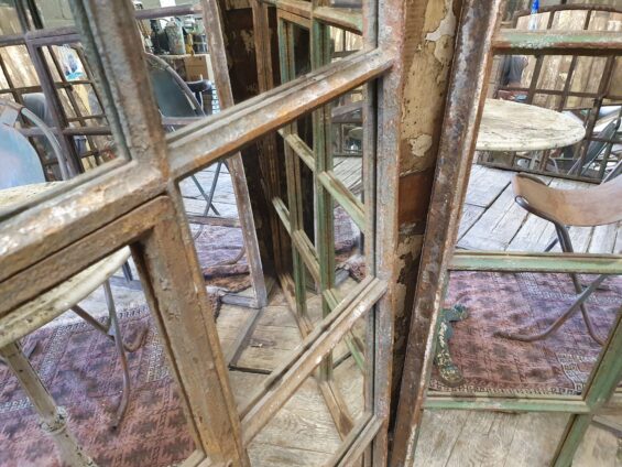 cast iron window mirrors industrial