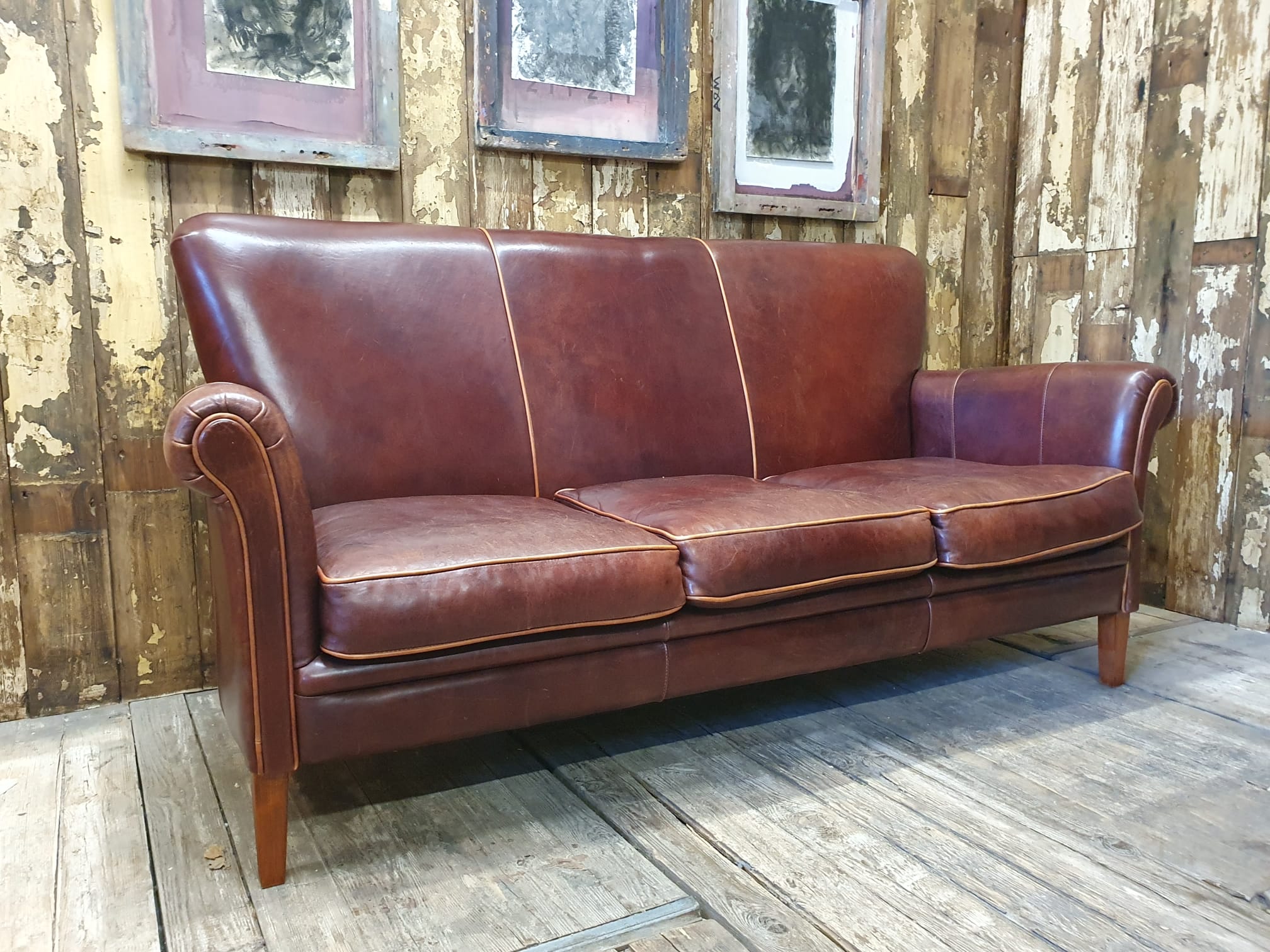 Dutch Leather Sofa