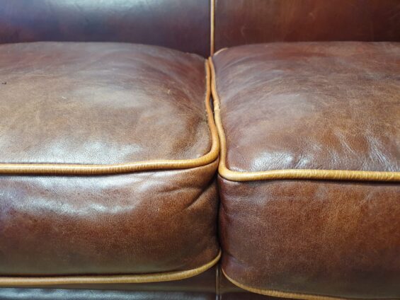 brown sheeps leather 3 seat sofa seating sofas