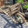 wooden victorian wheelbarrow garden decorative homewares