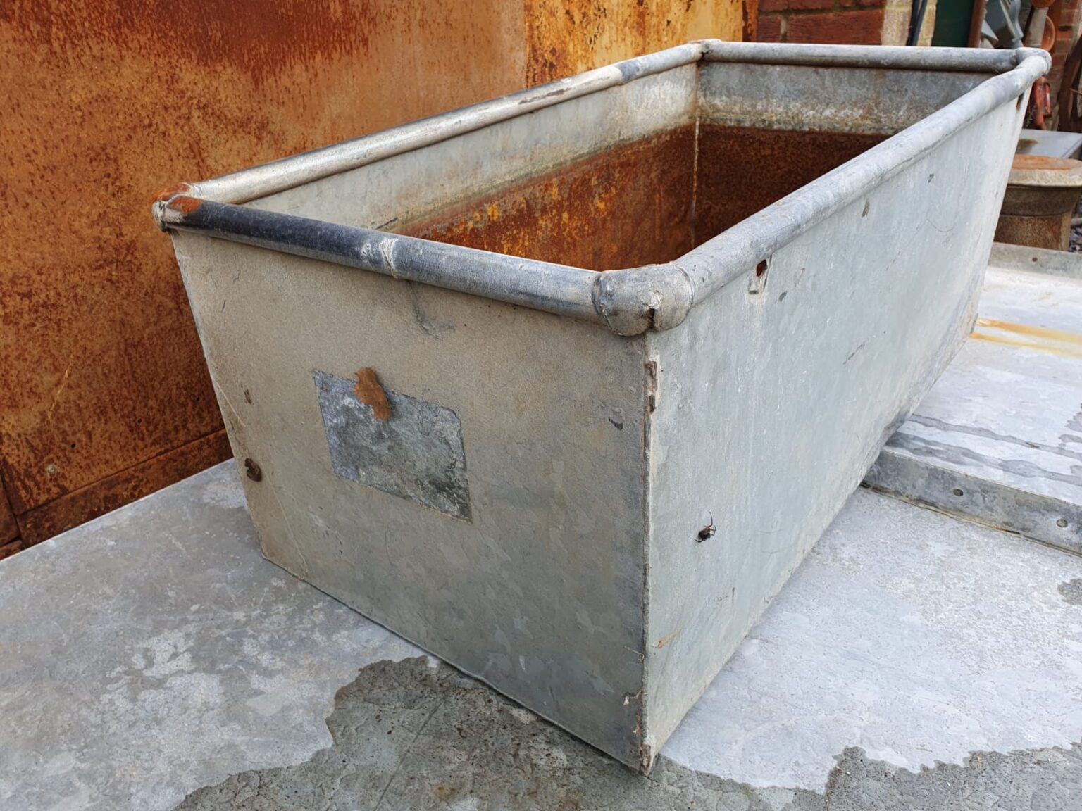 Small Galvanised Water Tank
