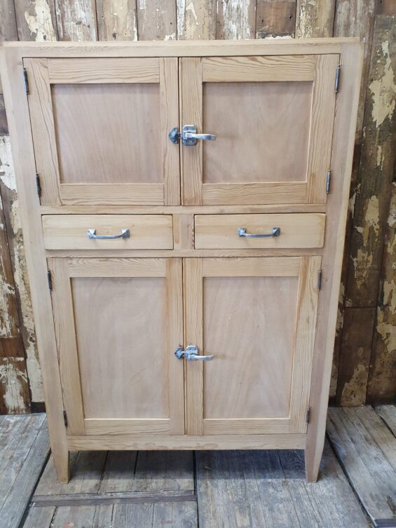 pine larder cupboard and cabinets