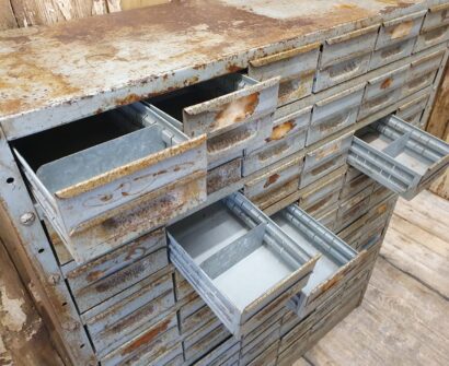 metal industrial drawer unit furniture drawers storage industrial