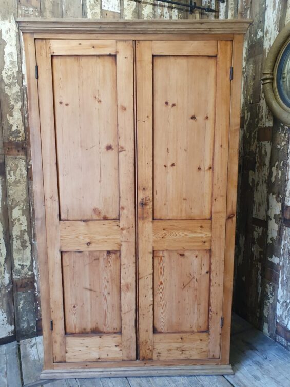 large pine shelved cupboard furniture cupboards and cabinets