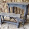 wooden desk bench furniture tables