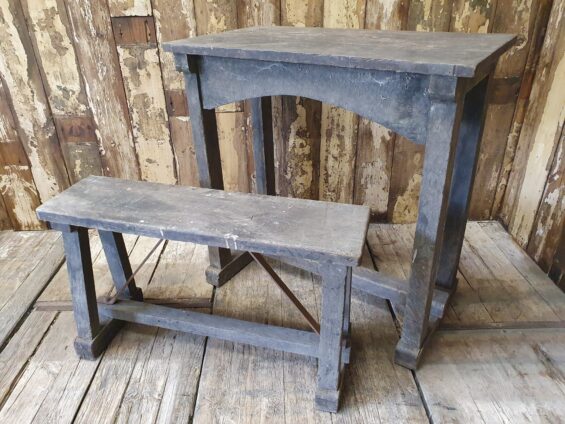 wooden desk bench furniture tables