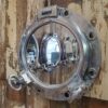 polished aluminium porthole mirror