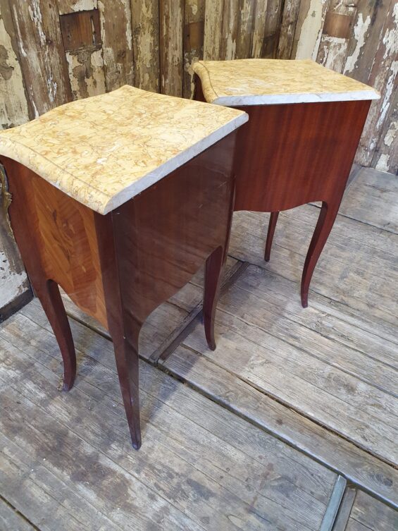 marble top bedsides furniture tables drawers