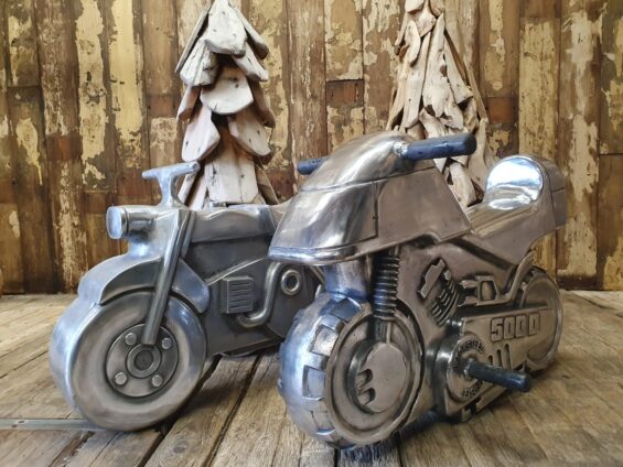 aluminium playground motorbike decorative artefacts homewares