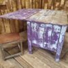 wooden box table furniture storage tables