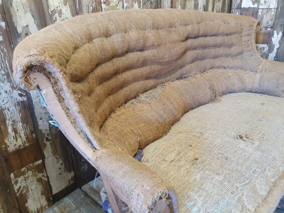 deconstructed two seater seating sofas