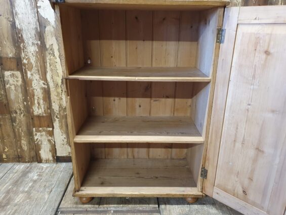 stripped pine freestanding pot cupboard furniture cupboards and cabinets