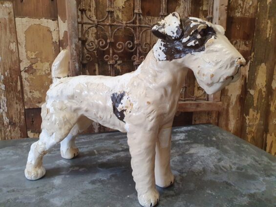 large ceramic terrier dog figure decorative homewares