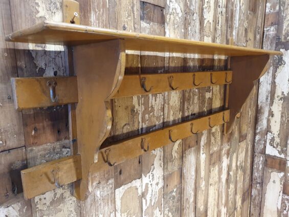 wooden painted kitchen shelf decorative homewares storage