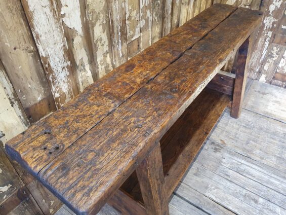 large carpenters workbench furniture tables industrial