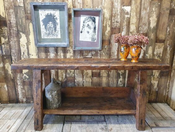 large carpenters workbench furniture tables industrial