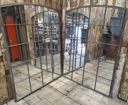 cast iron window frame mirrors garden mirrors