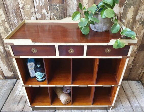 mixed wood brass storage unit furniture storage