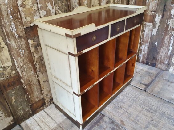 mixed wood brass storage unit furniture storage